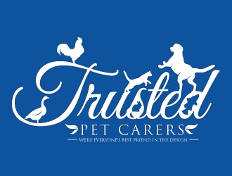 Trusted Pet Carers logo design by Suvendu