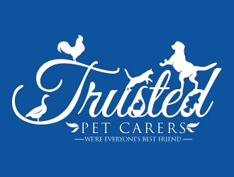 Trusted Pet Carers logo design by Suvendu