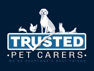 Trusted Pet Carers logo design by DreamLogoDesign