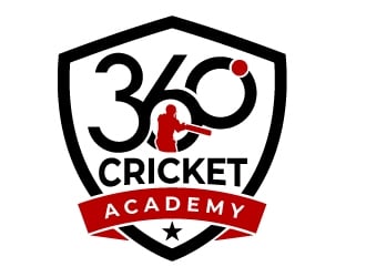 360 Cricket Academy logo design by jaize
