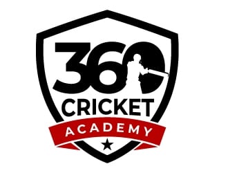 360 Cricket Academy logo design by jaize