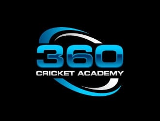 360 Cricket Academy logo design by J0s3Ph