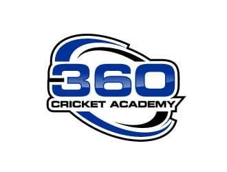 360 Cricket Academy logo design by J0s3Ph