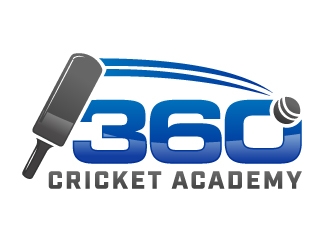 360 Cricket Academy logo design by akilis13