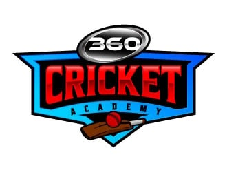 360 Cricket Academy logo design by daywalker
