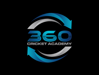 360 Cricket Academy logo design by alby