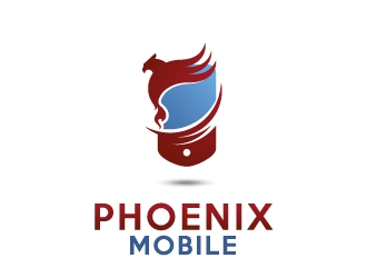 Phoenix Mobile logo design by alxmihalcea