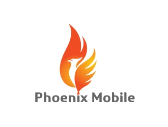 Phoenix Mobile logo design by nehel