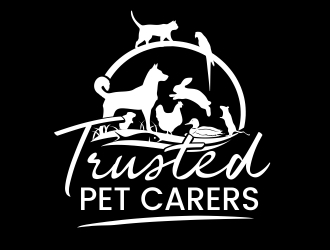 Trusted Pet Carers logo design by amar_mboiss