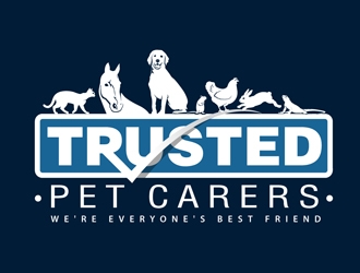 Trusted Pet Carers logo design by DreamLogoDesign