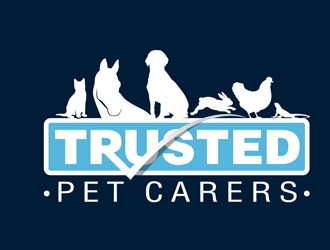 Trusted Pet Carers logo design by DreamLogoDesign