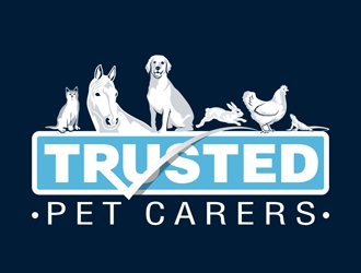 Trusted Pet Carers logo design by DreamLogoDesign