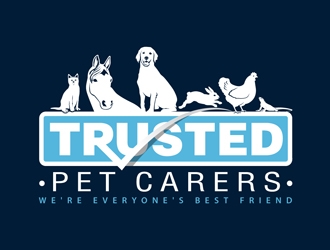 Trusted Pet Carers logo design by DreamLogoDesign