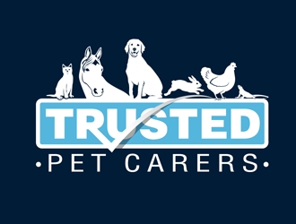 Trusted Pet Carers logo design by DreamLogoDesign