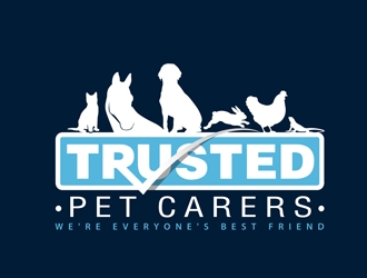 Trusted Pet Carers logo design by DreamLogoDesign