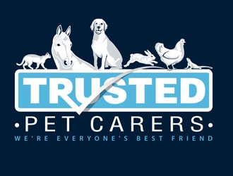 Trusted Pet Carers logo design by DreamLogoDesign