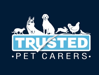 Trusted Pet Carers logo design by DreamLogoDesign