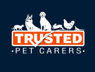 Trusted Pet Carers logo design by DreamLogoDesign