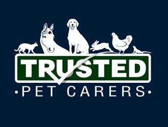 Trusted Pet Carers logo design by DreamLogoDesign