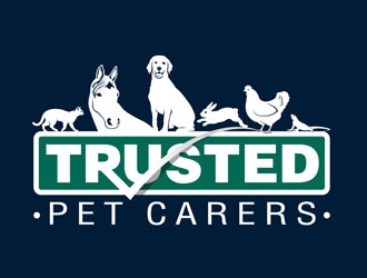 Trusted Pet Carers logo design by DreamLogoDesign