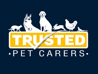 Trusted Pet Carers logo design by DreamLogoDesign