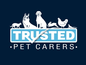 Trusted Pet Carers logo design by DreamLogoDesign