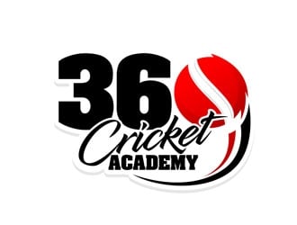 360 Cricket Academy logo design by DreamLogoDesign