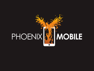 Phoenix Mobile logo design by YONK
