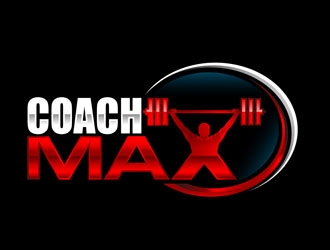 Coach Max logo design by DreamLogoDesign