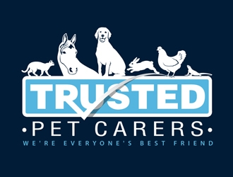 Trusted Pet Carers logo design by DreamLogoDesign