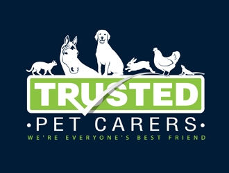 Trusted Pet Carers logo design by DreamLogoDesign