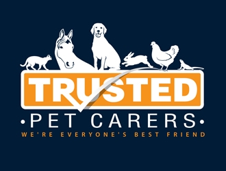 Trusted Pet Carers logo design by DreamLogoDesign