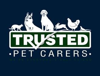 Trusted Pet Carers logo design by DreamLogoDesign