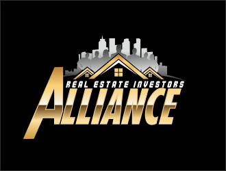 Real Estate Investors Alliance logo design by bosbejo