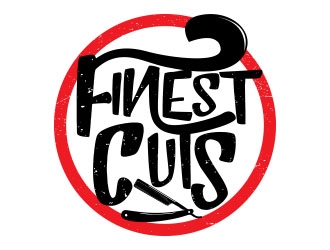 Finest Cuts logo design by Sorjen