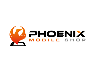Phoenix Mobile logo design by aim_designer