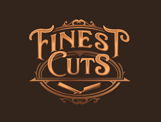 Finest Cuts logo design by megalogos