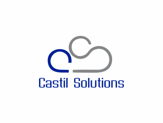 Castil Solutions logo design by jm77788