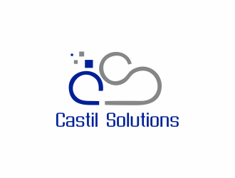 Castil Solutions logo design by jm77788