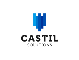 Castil Solutions logo design by Asani Chie