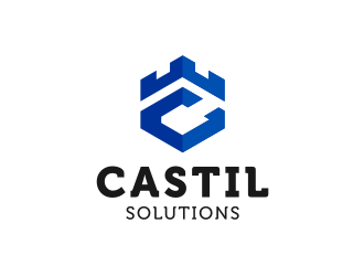 Castil Solutions logo design by Asani Chie