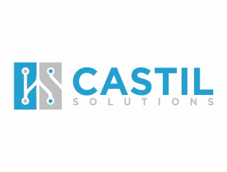 Castil Solutions logo design by jm77788