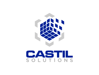 Castil Solutions logo design by uyoxsoul