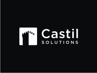 Castil Solutions logo design by mbamboex