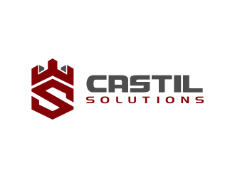 Castil Solutions logo design by SmartTaste