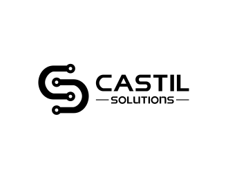 Castil Solutions logo design by serprimero