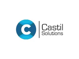 Castil Solutions logo design by wongndeso