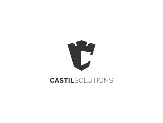 Castil Solutions logo design by hwkomp