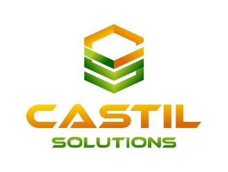 Castil Solutions logo design by cikiyunn