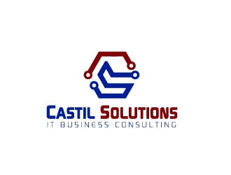 Castil Solutions logo design by samueljho